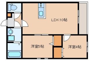 グランドAK箱崎の物件間取画像